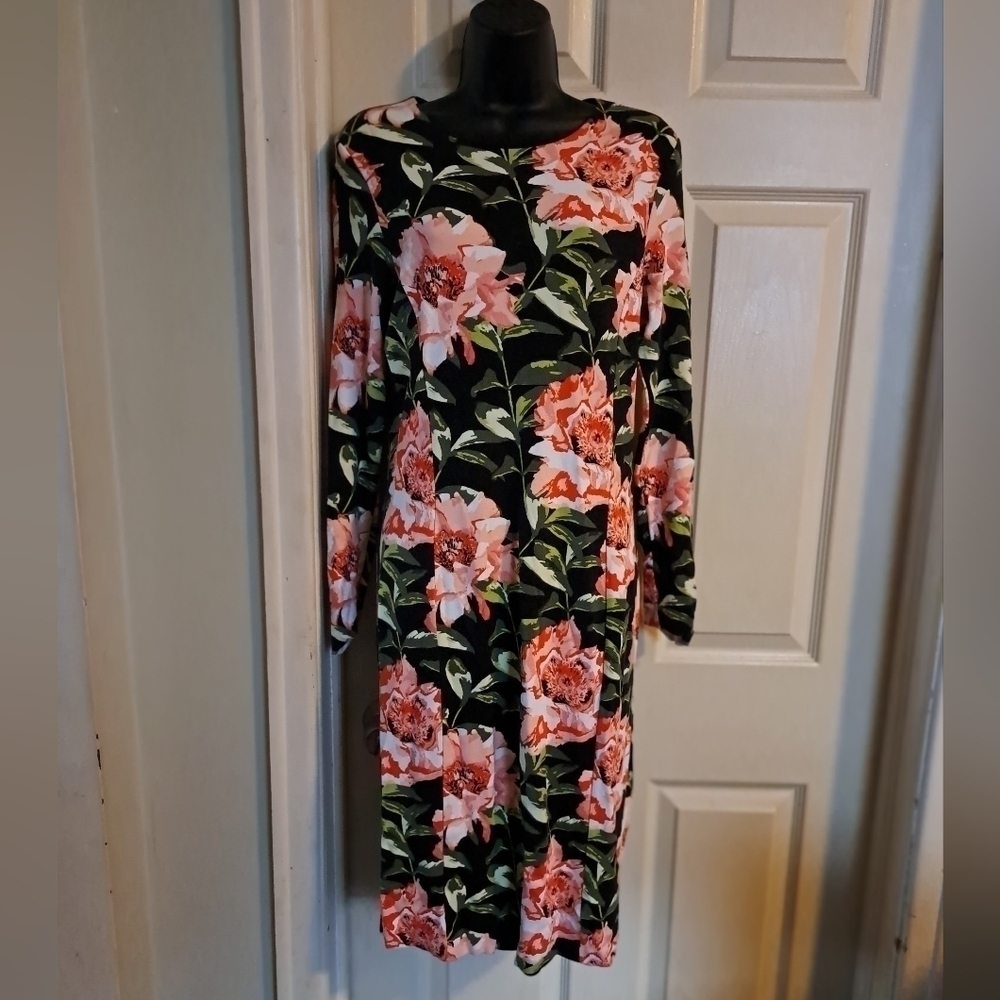 H&M  floral dress size large
